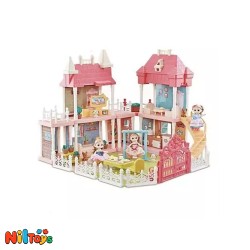 اسباب بازی خانه باربی چراغدار موزیکال کد 6677