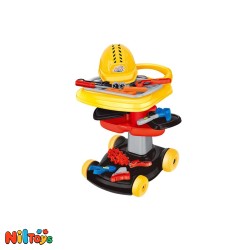 اسباب بازی ست ابزار چرخدار کد 073