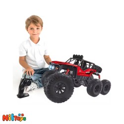 ماشین کنترلی آفرود فلزی شش چرخ کد 2280
